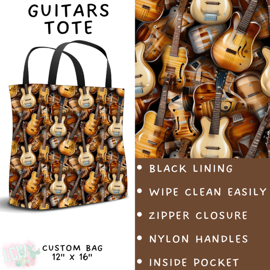 Batch #235 - September Request Run - Closes 11/11 - ETA late Dec - Guitars Tote