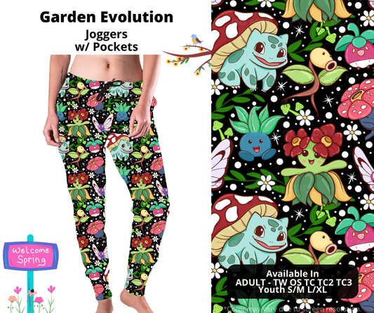 Preorder! Closes 1/27. ETA April. Garden Evolution Joggers