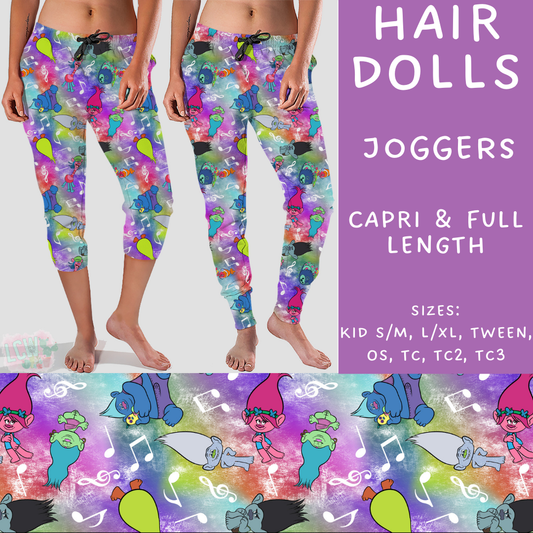 Batch #235 - September Request Run - Closes 11/11 - ETA late Dec - Hair Dolls Full and Capri Length Joggers