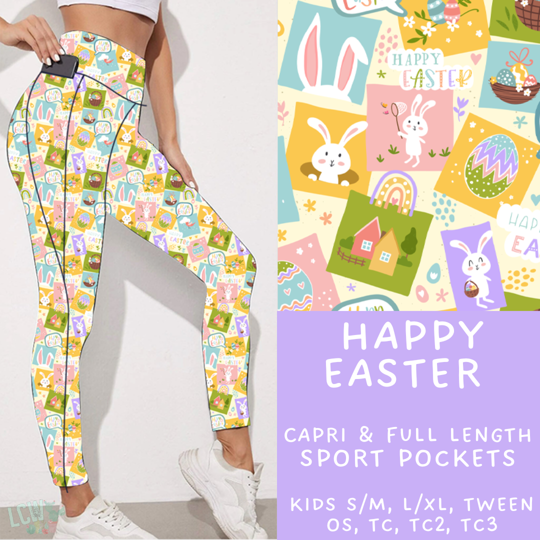 Batch #279 - Hop to it Collection Presale - Closes 1/30, ETA Early April - Happy Easter Leggings