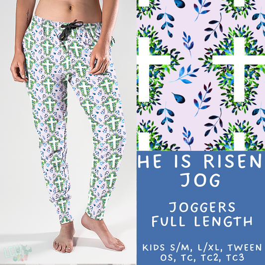 Batch #279 - Hop to it Collection Presale - Closes 1/30, ETA Early April - He is Risen Joggers