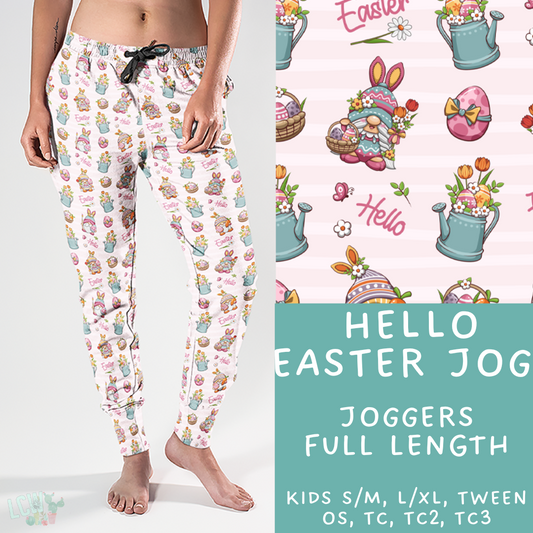 Batch #279 - Hop to it Collection Presale - Closes 1/30, ETA Early April - Hello Easter Joggers