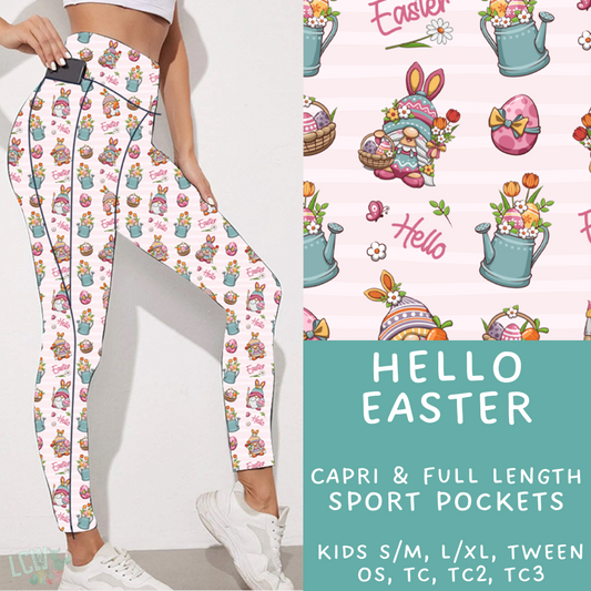 Batch #279 - Hop to it Collection Presale - Closes 1/30, ETA Early April - Hello Easter Leggings