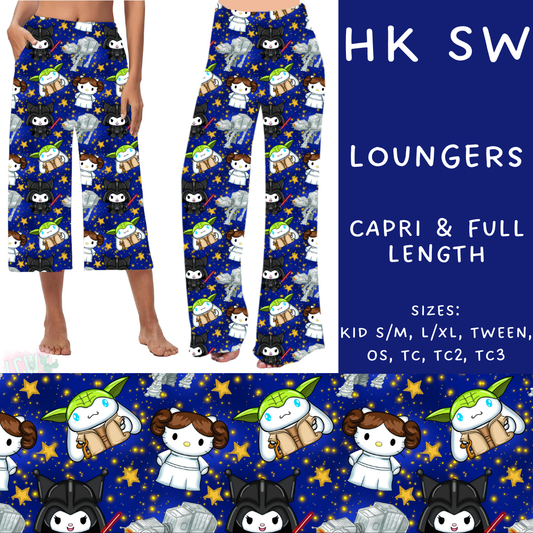 Batch #235 - September Request Run - Closes 11/11 - ETA late Dec - HK SW Capri and Full Length Loungers