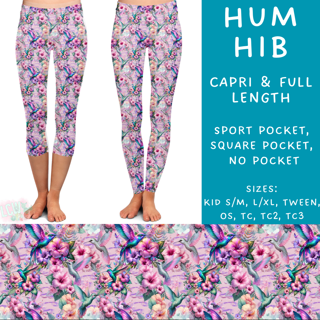 Batch #236 - Fun Run 6 - Closes 11/13 - ETA early Jan - Hum Hib Full and Capri Length Leggings