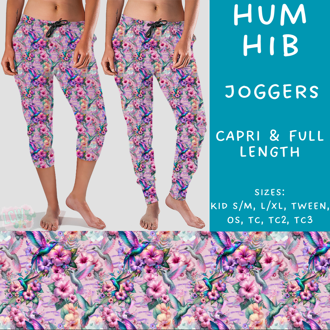 Batch #236 - Fun Run 6 - Closes 11/13 - ETA early Jan - Hum Hib Full and Capri Length Joggers