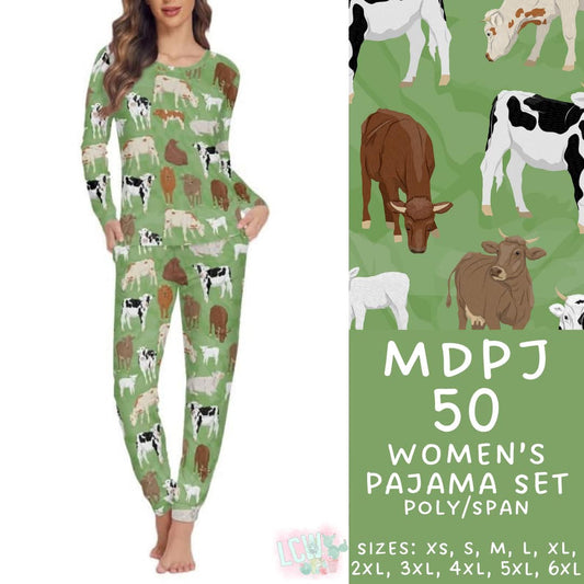 Batch #306 - Mother's Day Lounge - Closes 3/19 - ETA late April - MDPJ50 Women's Pajama Set