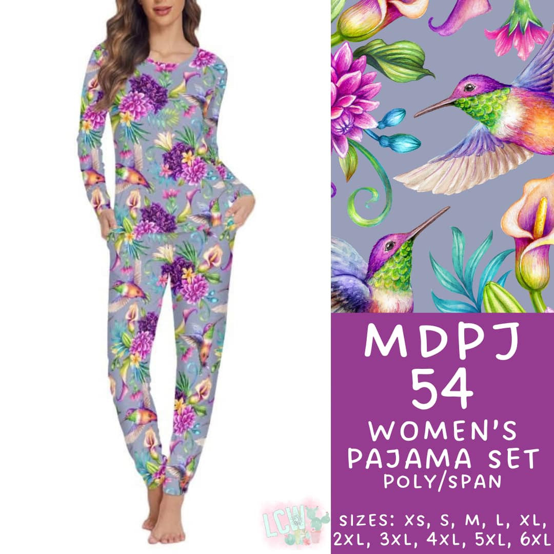 Batch #306 - Mother's Day Lounge - Closes 3/19 - ETA late April - MDPJ54 Women's Pajama Set