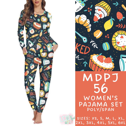 Batch #306 - Mother's Day Lounge - Closes 3/19 - ETA late April - MDPJ56 Women's Pajama Set