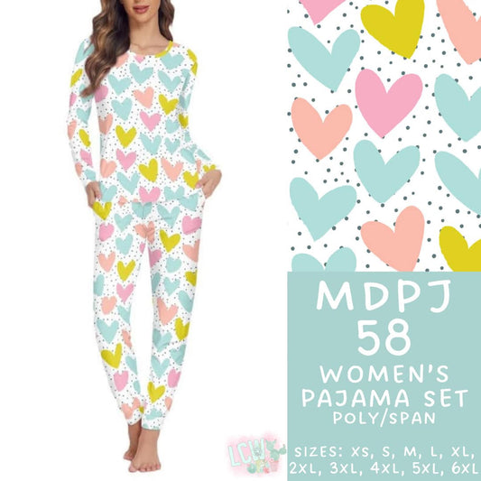 Batch #306 - Mother's Day Lounge - Closes 3/19 - ETA late April - MDPJ58 Women's Pajama Set