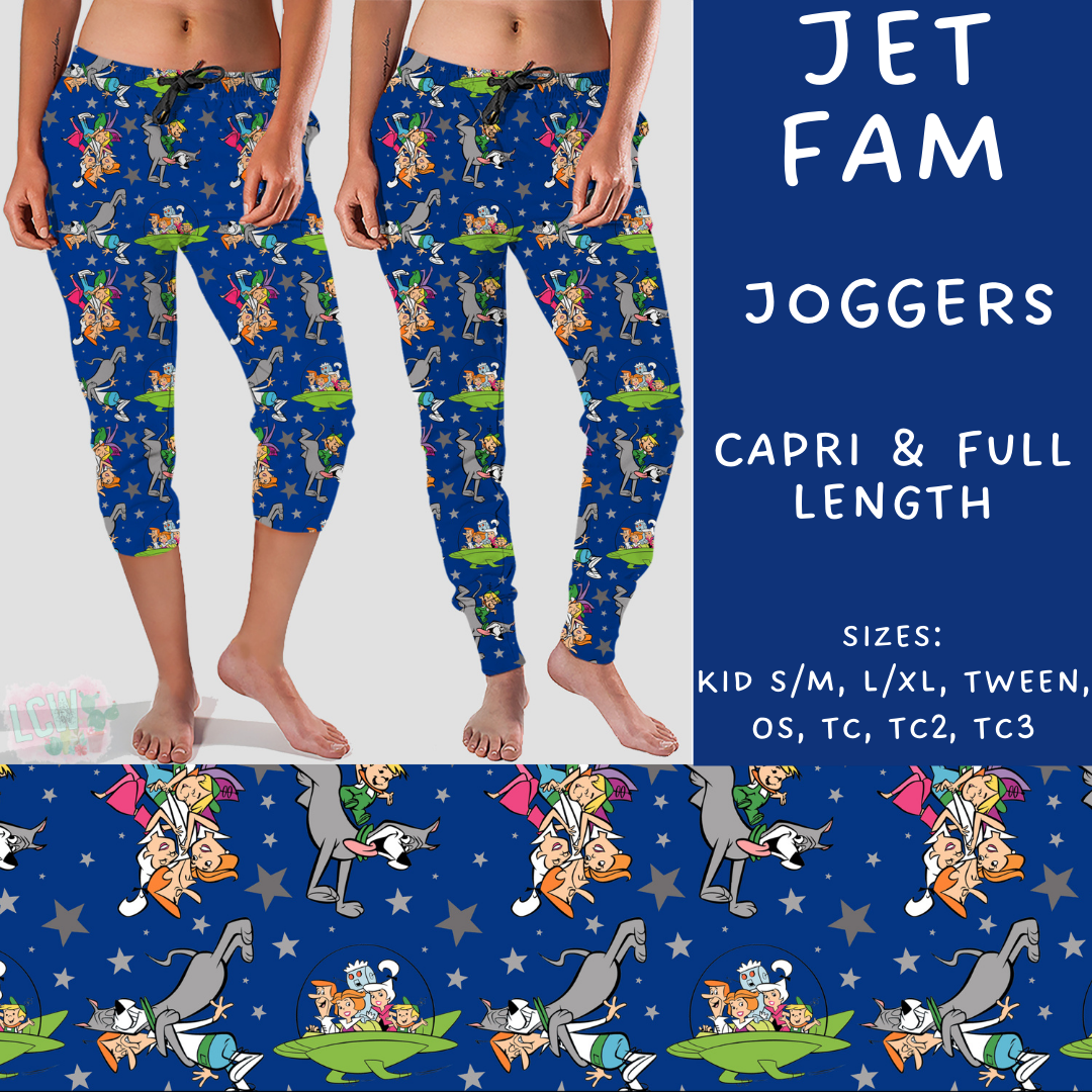 Batch #235 - September Request Run - Closes 11/11 - ETA late Dec - Jet Fam Full and Capri Length Joggers