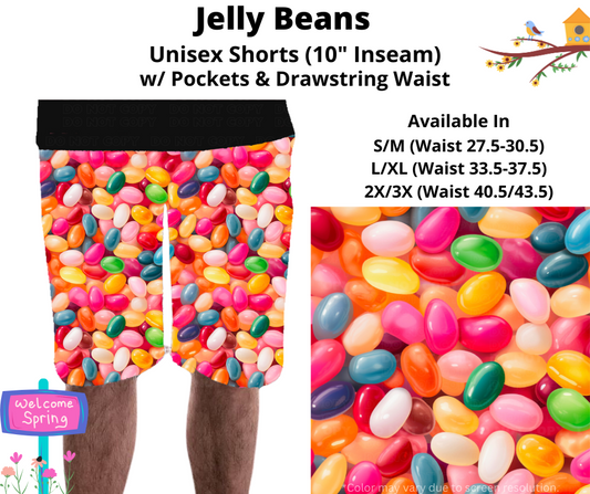 Preorder! Closes 1/22. ETA April. Jelly Beans Unisex Shorts