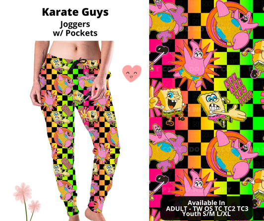 Preorder! Closes 3/3. ETA June. Karate Guys Joggers