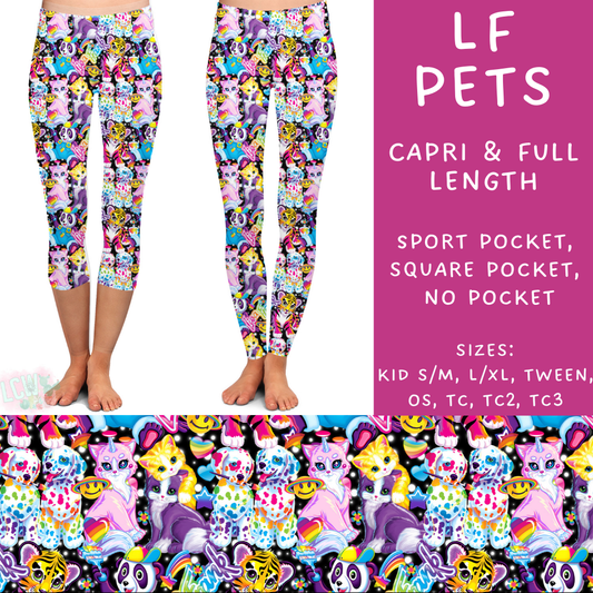 Batch #236 - Fun Run 6 - Closes 11/13 - ETA early Jan - LF Pets Full and Capri Length Leggings