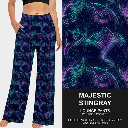 B215 - Preorder Majestic Stingray Lounge Pants (Closes 3/02. ETA mid May)