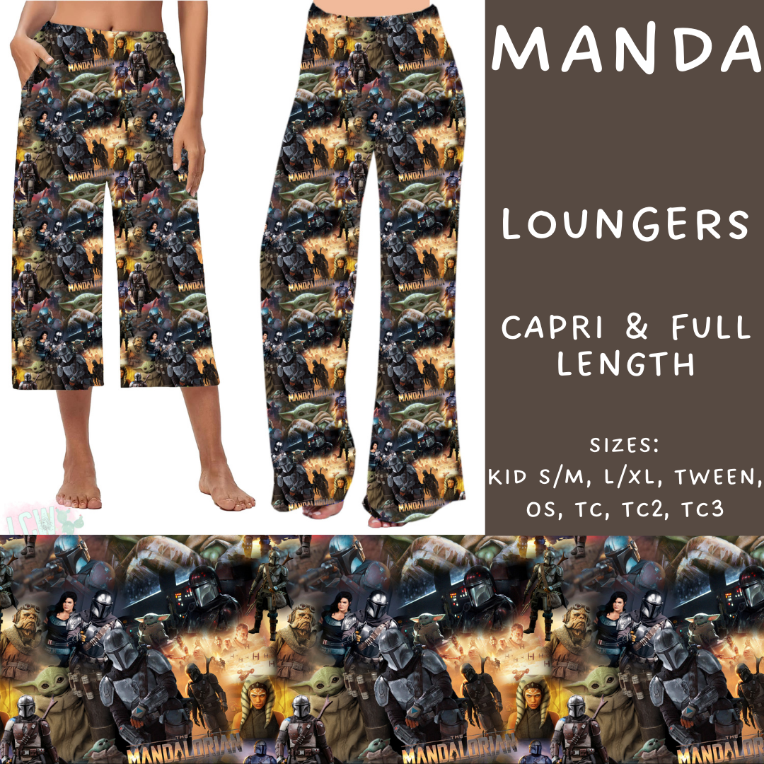 Batch #236 - Fun Run 6 - Closes 11/13 - ETA early Jan - Manda Capri and Full Length Loungers