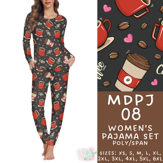 Batch #306 - Mother's Day Lounge - Closes 3/19 - ETA late April - MDPJ08 Women's Pajama Set