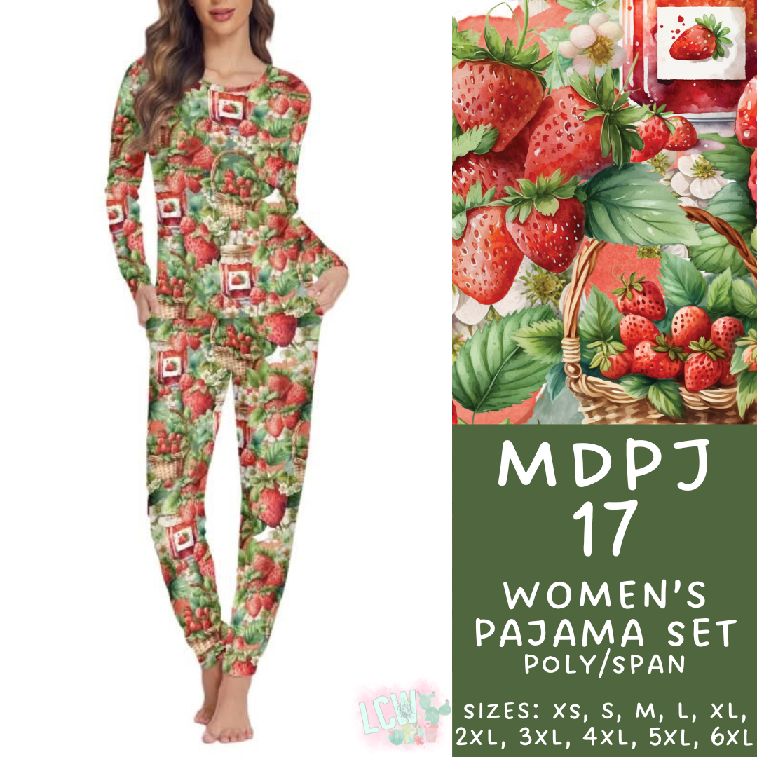 Batch #306 - Mother's Day Lounge - Closes 3/19 - ETA late April - MDPJ17 Women's Pajama Set