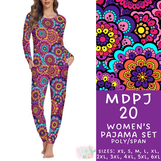 Batch #306 - Mother's Day Lounge - Closes 3/19 - ETA late April - MDPJ20 Women's Pajama Set