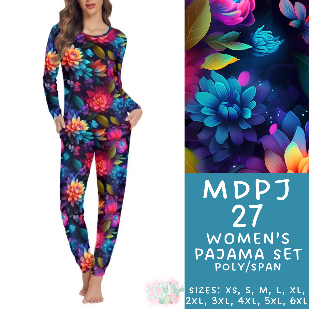 Batch #306 - Mother's Day Lounge - Closes 3/19 - ETA late April - MDPJ27 Women's Pajama Set