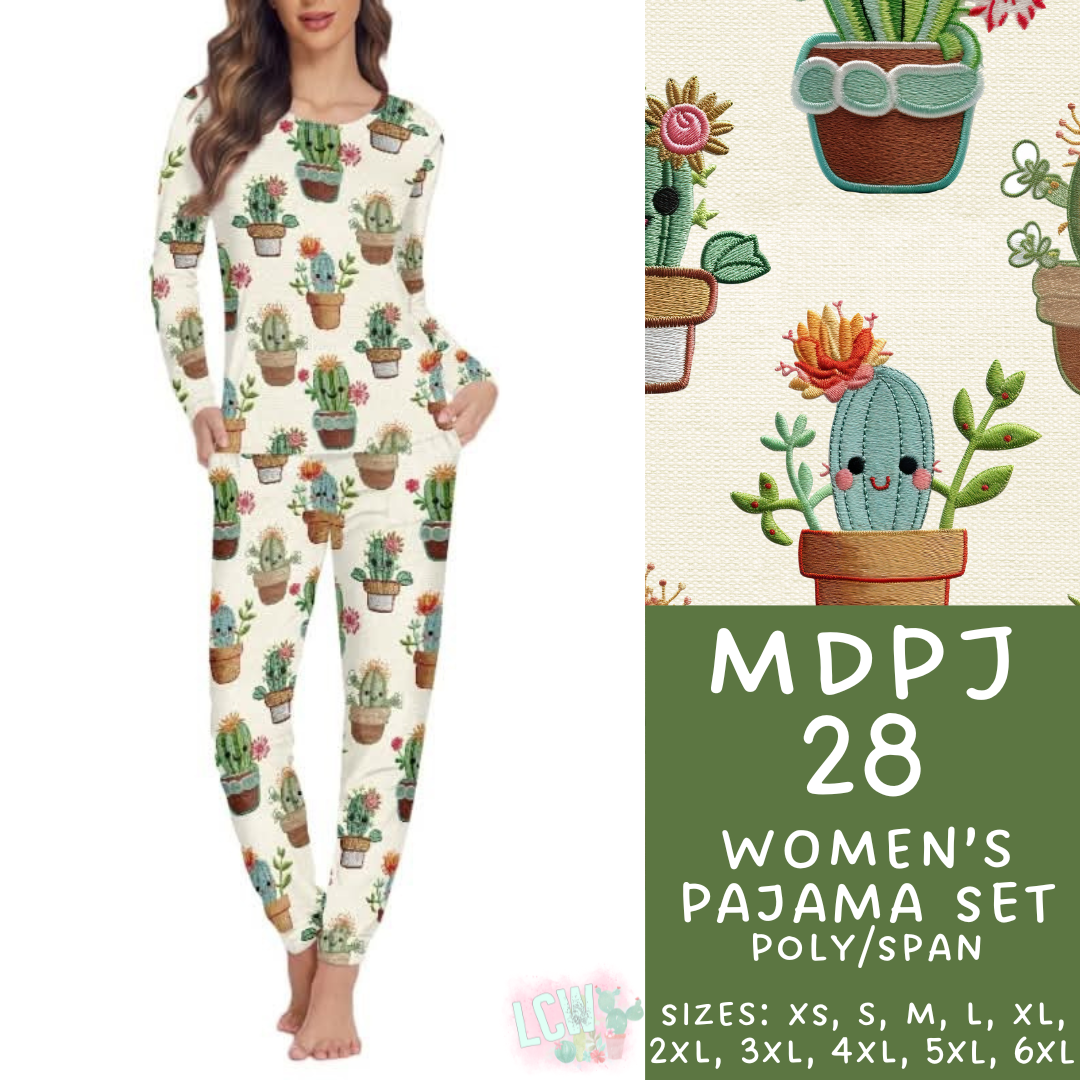 Batch #306 - Mother's Day Lounge - Closes 3/19 - ETA late April - MDPJ28 Women's Pajama Set