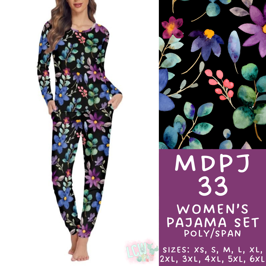 Batch #306 - Mother's Day Lounge - Closes 3/19 - ETA late April - MDPJ33 Women's Pajama Set