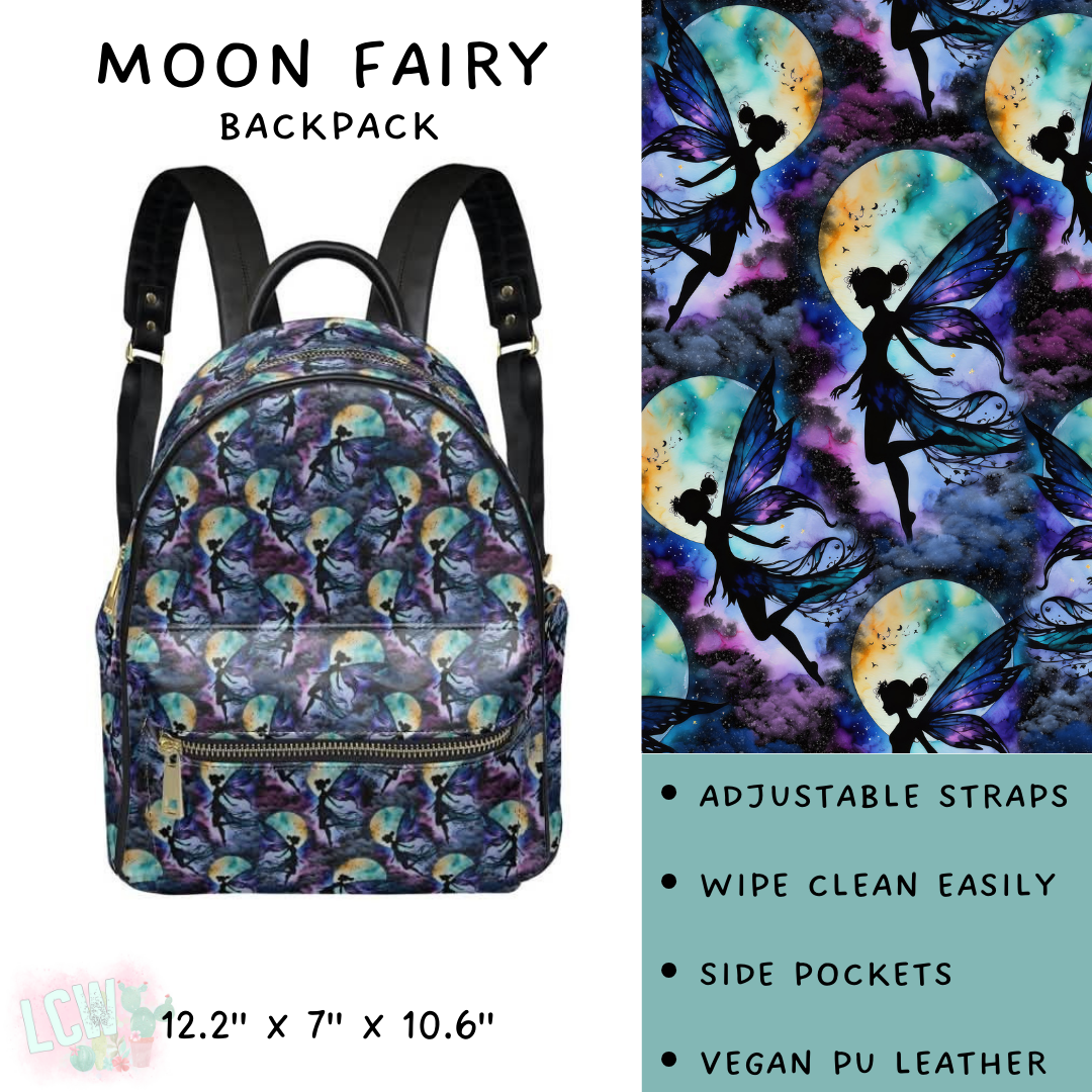 Batch #309 - Card Holders & Mini Backpacks - Closing 3/24 - ETA late May - Moon Fairy Mini Backpack