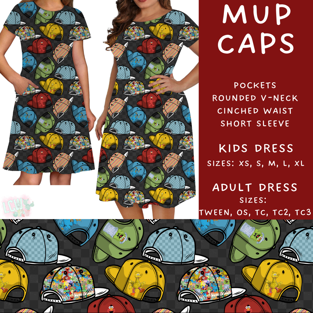 Batch #297 - Cool Characters 8 - Closes 3/3 - ETA late April - Mup Bows Adult & Kids Dresses