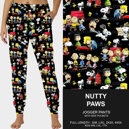 B188 - Preorder Nutty Paws Joggers (Closes 10/20. ETA mid Dec)