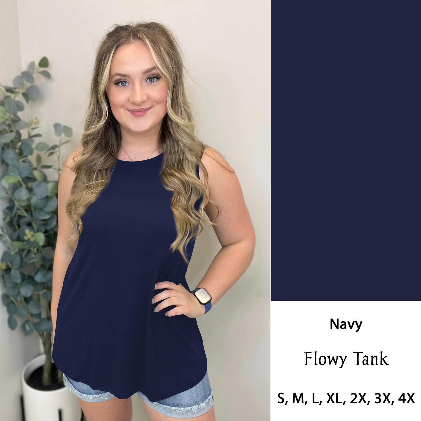 Navy Tank Top | Run ends 3/20 | ETA 32 Days