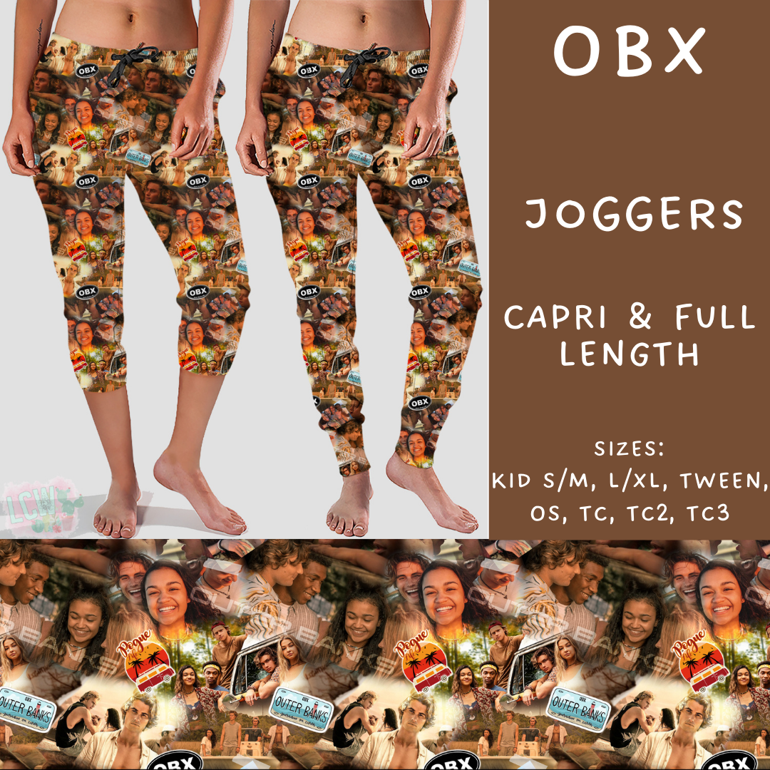 Batch #235 - September Request Run - Closes 11/11 - ETA late Dec - OBX Full and Capri Length Joggers