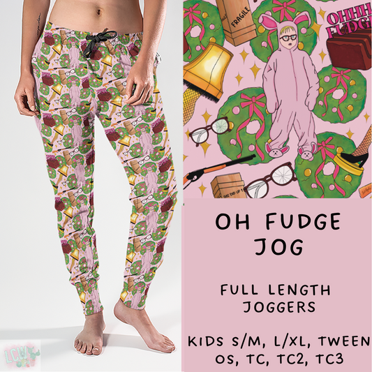 Batch #222 - Comfy Christmas - Closes 10/23 - ETA early Dec- Oh Fudge Full and Capri Length Joggers