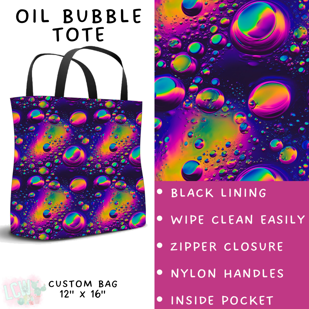 Batch #235 - September Request Run - Closes 11/11 - ETA late Dec - Oil Bubbles Tote