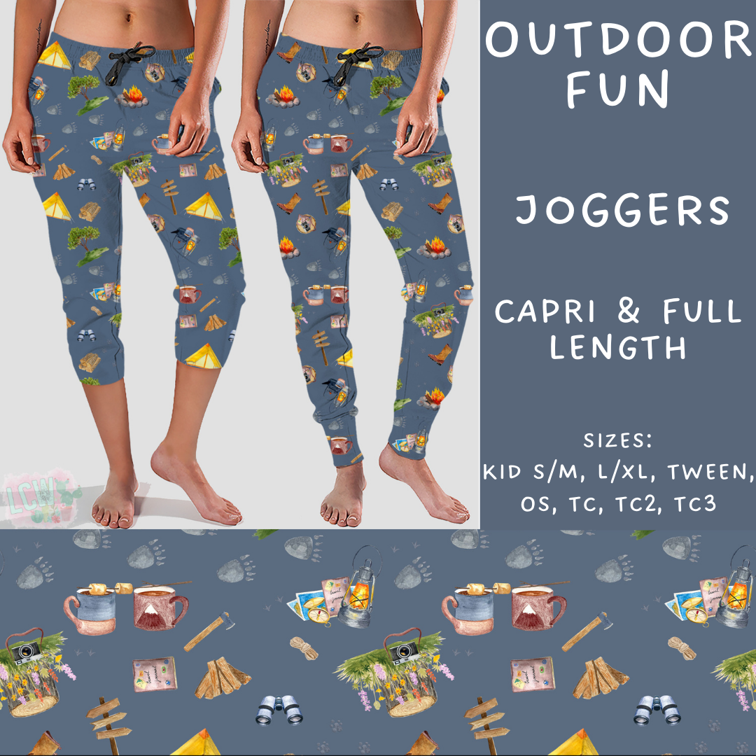 Batch #235 - September Request Run - Closes 11/11 - ETA late Dec - Outdoor Fun Full and Capri Length Joggers