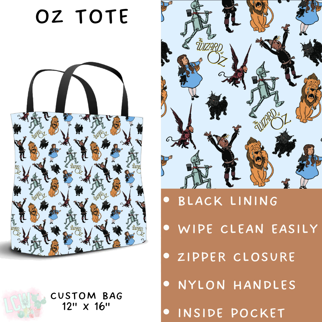 Batch #308 - Storybook Collection 2 - Closes 3/21 - ETA mid May - Oz Tote