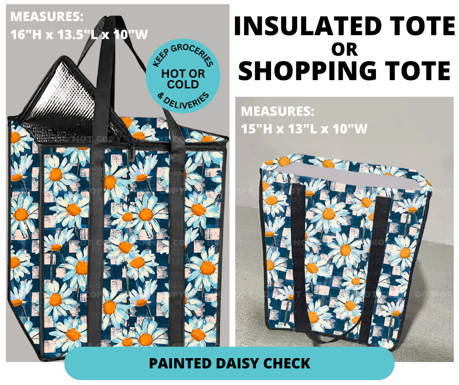 Preorder! Closes 12/30. ETA March. Painted Daisy Check Shopping or Insulated Tote