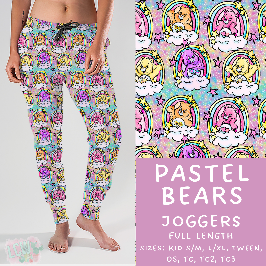 Batch #297 - Cool Characters 8 - Closes 3/3 - ETA late April - Pastel Bears Joggers