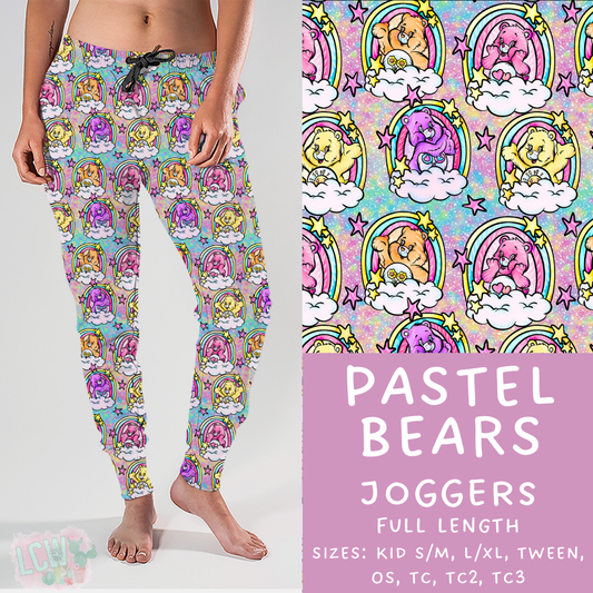 Batch #297 - Cool Characters 8 - Closes 3/3 - ETA late April - Pastel Bears Joggers