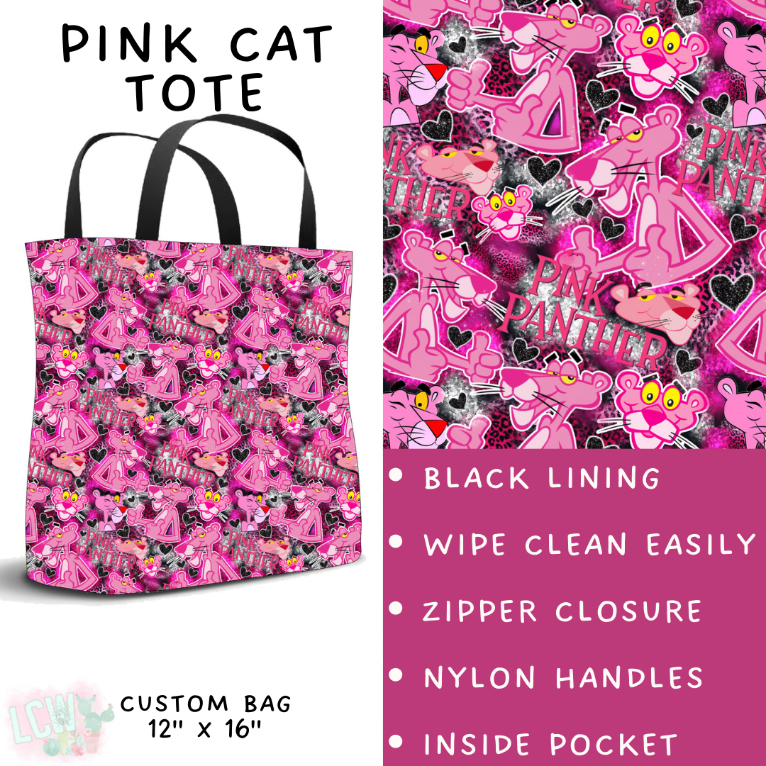 Batch #235 - September Request Run - Closes 11/11 - ETA late Dec - Pink Cat Tote