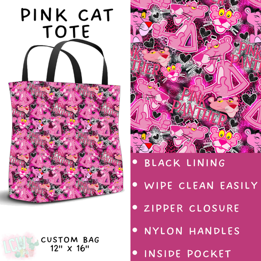 Batch #235 - September Request Run - Closes 11/11 - ETA late Dec - Pink Cat Tote