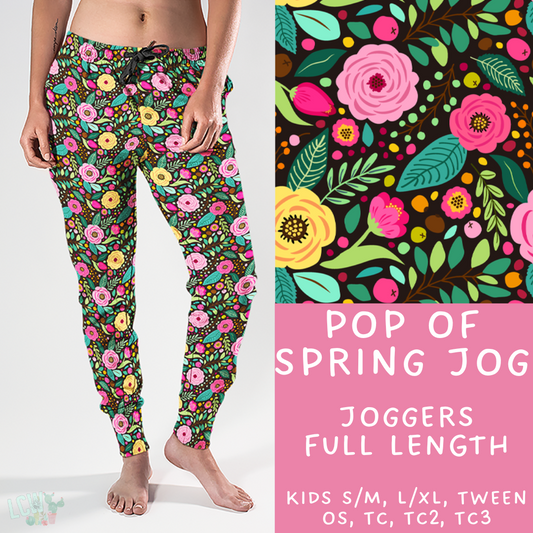 Batch #279 - Hop to it Collection Presale - Closes 1/30, ETA Early April - Pop of Spring Joggers