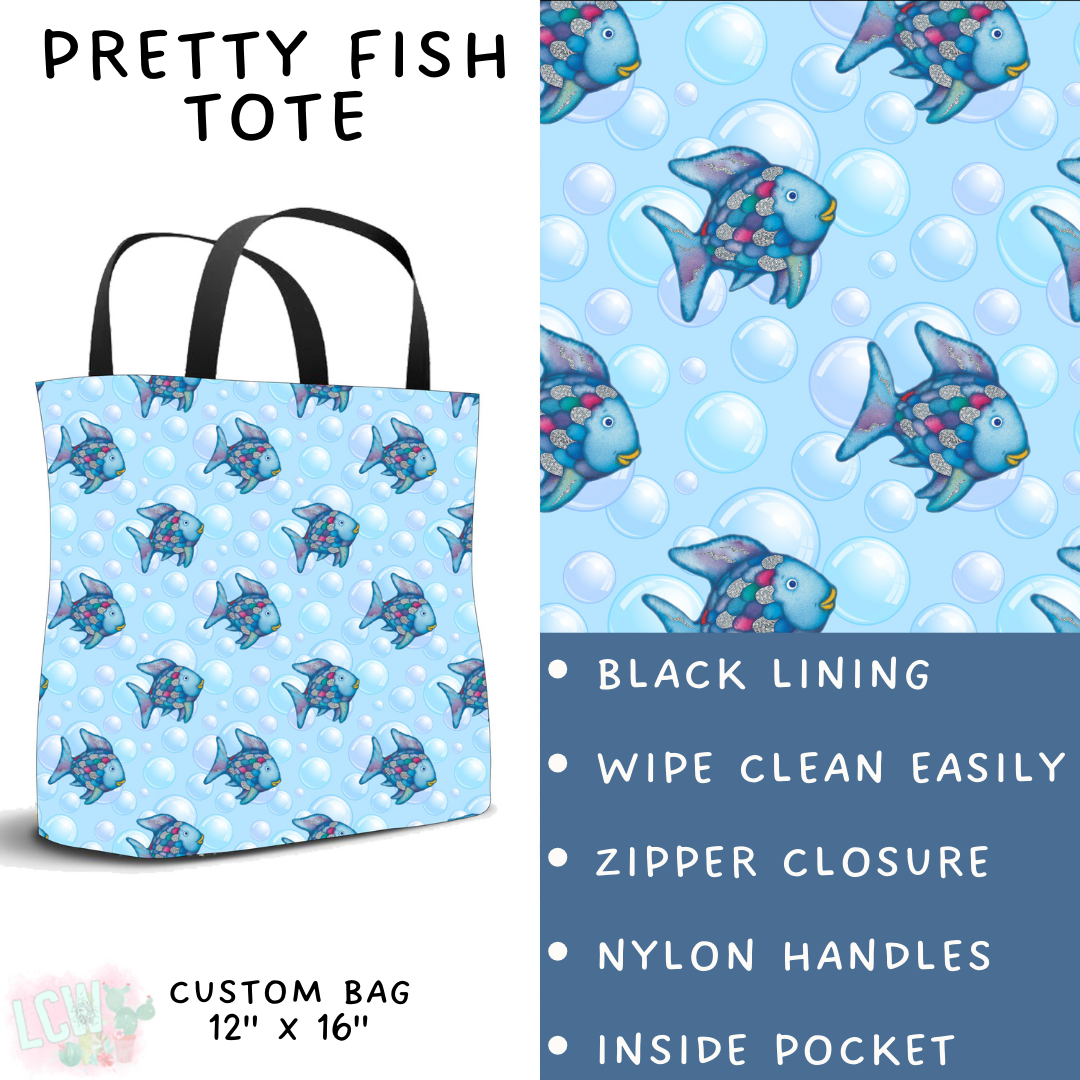 Batch #308 - Storybook Collection 2 - Closes 3/21 - ETA mid May - Pretty Fish Tote