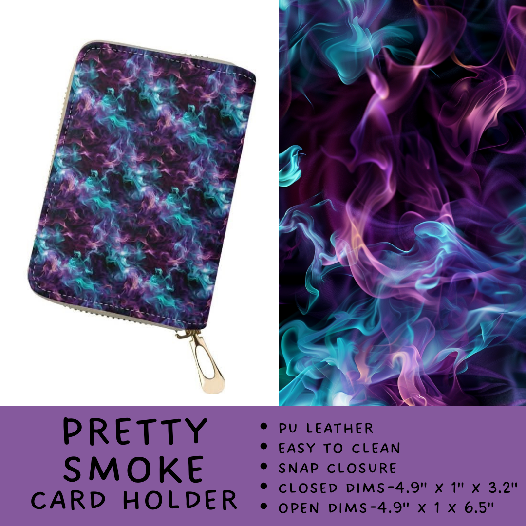 Batch #309 - Card Holders & Mini Backpacks - Closing 3/24 - ETA late May - Pretty Smoke Card Holder