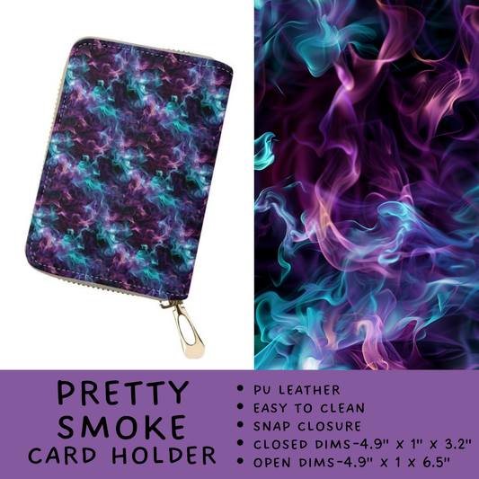 Batch #309 - Card Holders & Mini Backpacks - Closing 3/24 - ETA late May - Pretty Smoke Card Holder