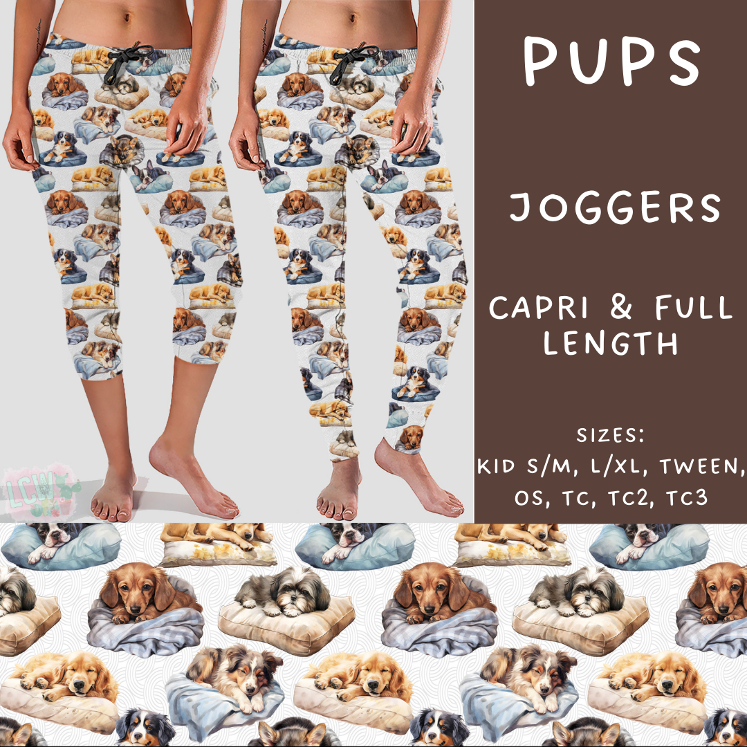 Batch #236 - Fun Run 6 - Closes 11/13 - ETA early Jan - Pups Full and Capri Length Joggers