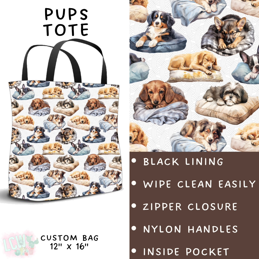 Batch #236 - Fun Run 6 - Closes 11/13 - ETA early Jan - Pups Tote