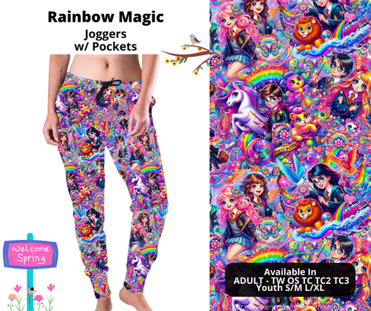 Preorder! Closes 1/27. ETA April. Rainbow Magic Joggers