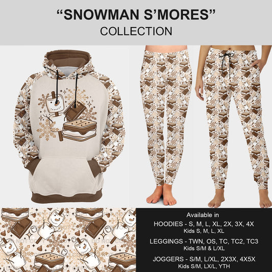 B194 Preorder - Snowman S'mores Hoodie Collection (Closes 11/17. ETA: late Jan.)