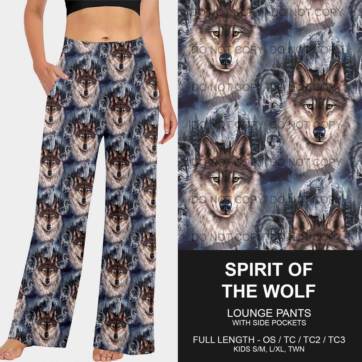 B213 - Preorder Spirit of the Wolf Lounge Pants (Closes 2/16. ETA early May)