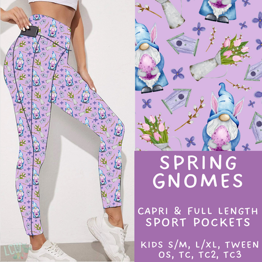 Batch #279 - Hop to it Collection Presale - Closes 1/30, ETA Early April - Spring Gnomes Leggings